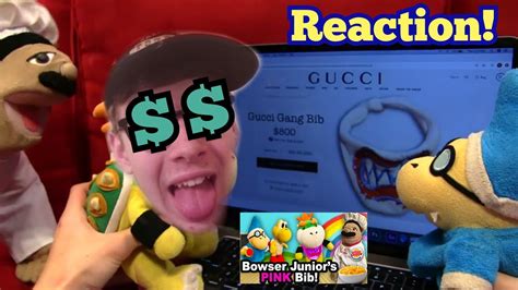 bowser jr bib gucci